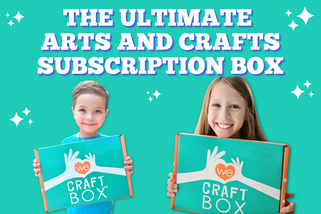 Why a Kids Craft Subscription Box is the Best Arts and Crafts Gift!