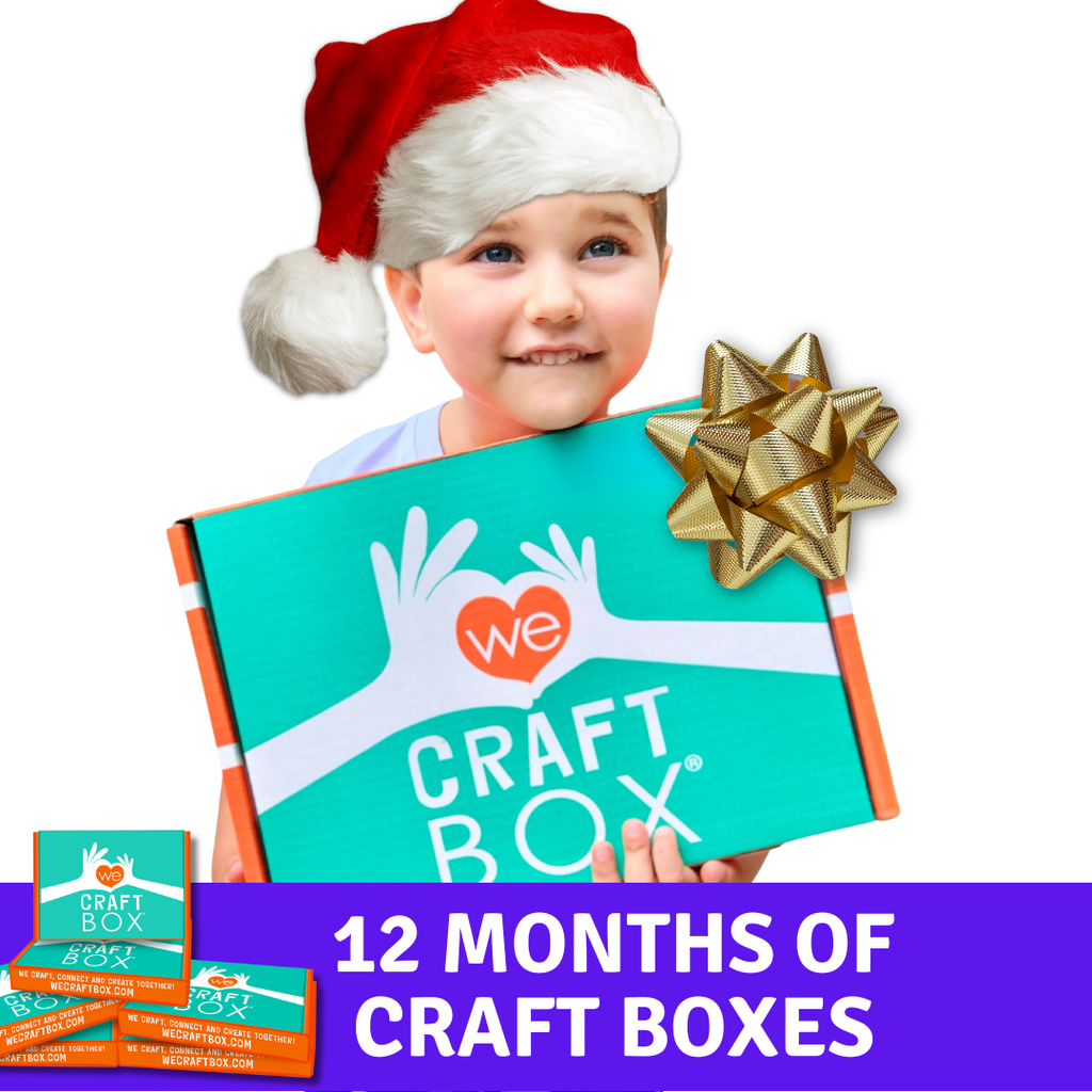Gift a 12 month We Craft Box Subscription for Christmas or any Holiday or Birthday