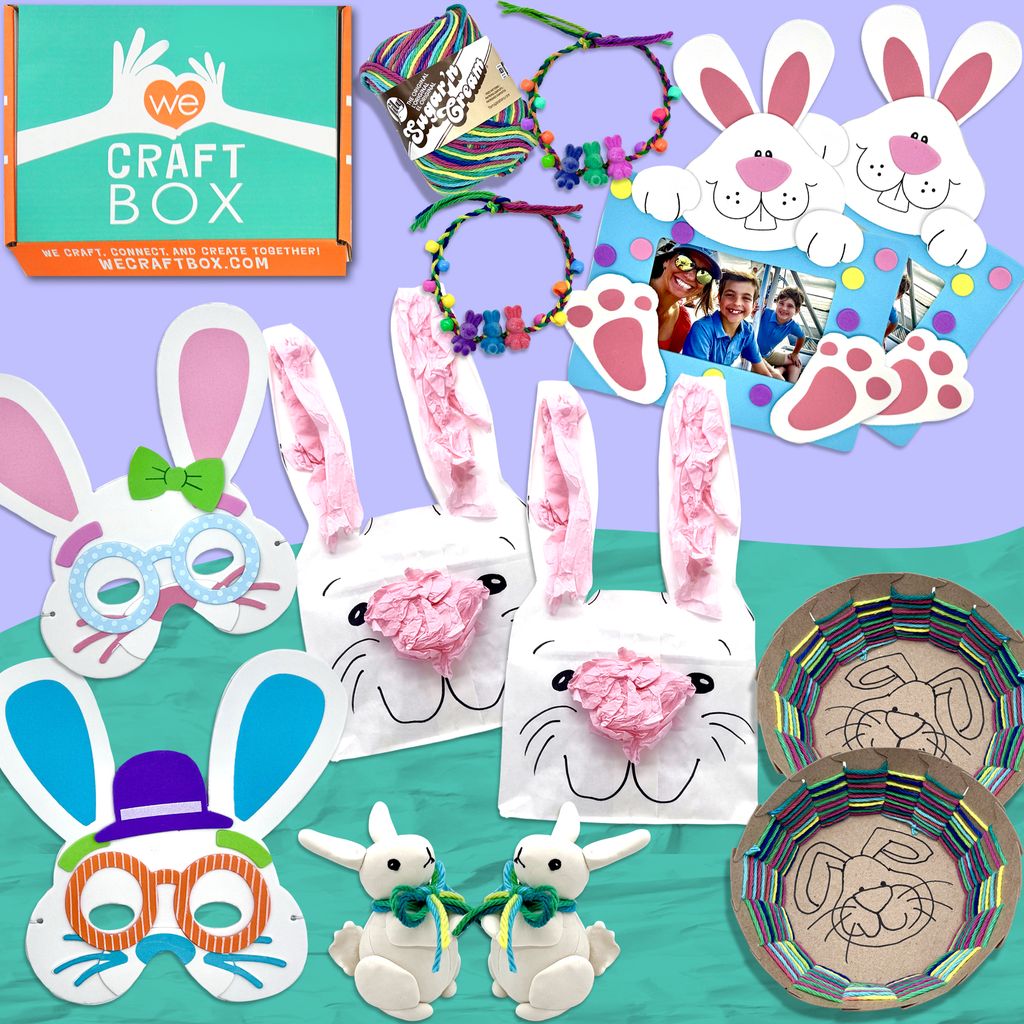 Bunny's Adventure Craft Box for Kids – Spring Arts & Crafts (Ages 3–9)